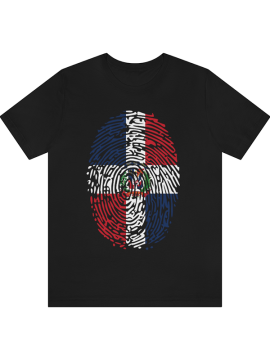 Fingerprint Tee - Dominican Republic